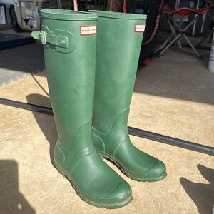 Hunter rain boots